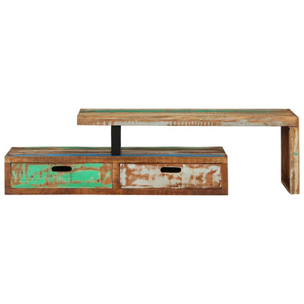 TV Stand (46.5"–78.7") x 11.8" x 15.7" Solid Wood Reclaimed