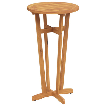 Patio Bar Table Ø23.6"x41.3" Solid Wood Acacia