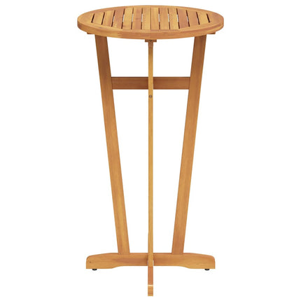Patio Bar Table Ø23.6"x41.3" Solid Wood Acacia