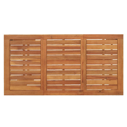 Patio Bar Table 47.2"x23.6"x41.3" Solid Wood Acacia