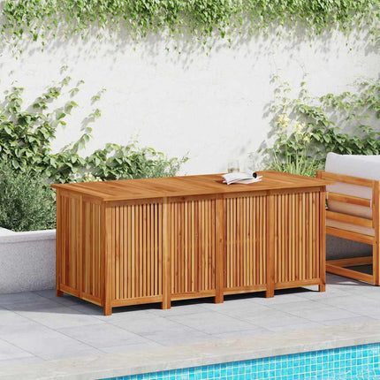Patio Storage Box 78.7"x31.5"x29.5" Solid Wood Acacia