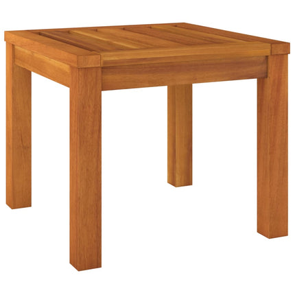 Patio Stools with Cushions 2 pcs 15.7"x15.7"x16.5" Solid Wood Acacia