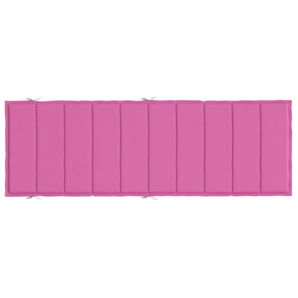 Sun Lounger Cushion Pink Oxford Fabric