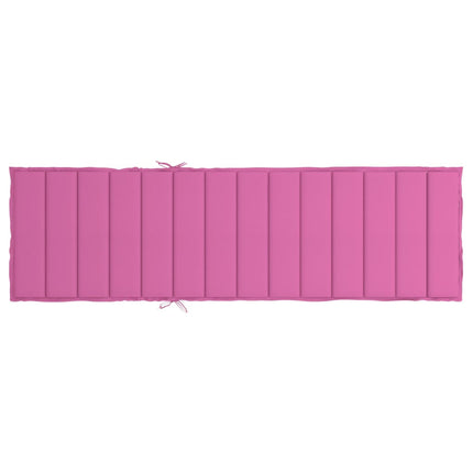 Sun Lounger Cushion Pink Oxford Fabric