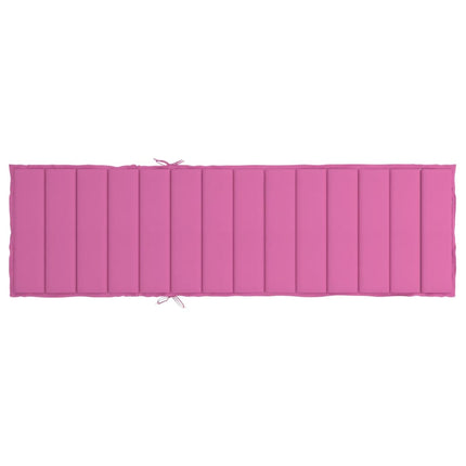 Sun Lounger Cushion Pink Oxford Fabric