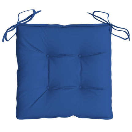 Chair Cushions 6 pcs Blue 15.7"x15.7"x2.8" Oxford Fabric