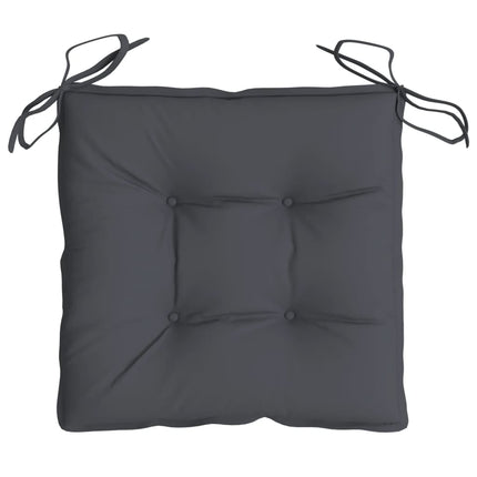 Chair Cushions 6 pcs Anthracite 19.7"x19.7"x2.8" Oxford Fabric