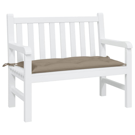 Garden Bench Cushion Taupe 39.4"x19.7"x2.8" Oxford Fabric