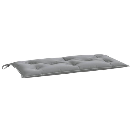Garden Bench Cushions 2pcs Gray 39.4"x19.7"x2.8" Oxford Fabric