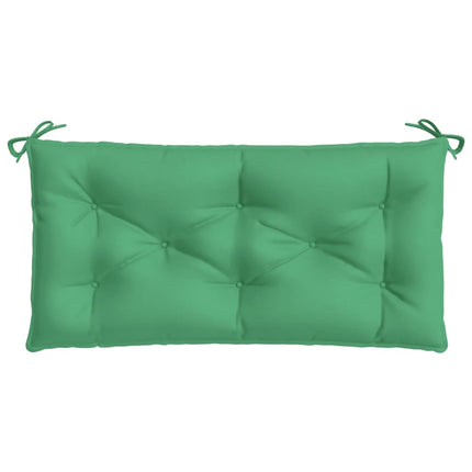 Garden Bench Cushions 2pcs Green 39.4"x19.7"x2.8" Oxford Fabric