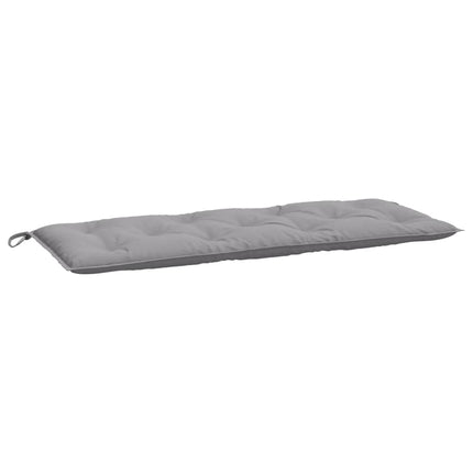 Garden Bench Cushions 2pcs Gray 47.2"x19.7"x2.8" Oxford Fabric