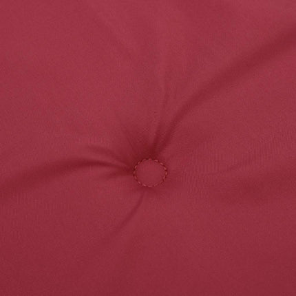 Highback Chair Cushions 6 pcs Wine Red Oxford Fabric