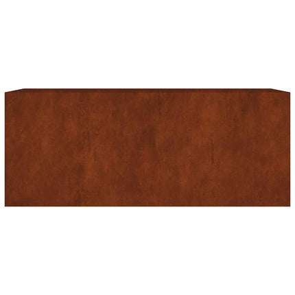 Garden Raised Bed 78.7"x31.5"x31.5" Corten Steel