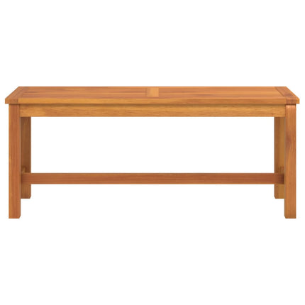 Patio Bench 43.3"x13.8"x17.7" Solid Wood Acacia