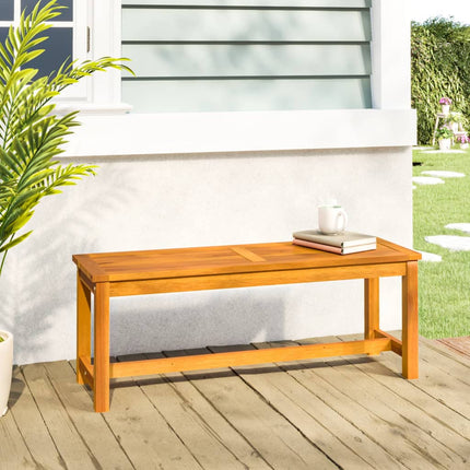 Patio Bench 43.3"x13.8"x17.7" Solid Wood Acacia
