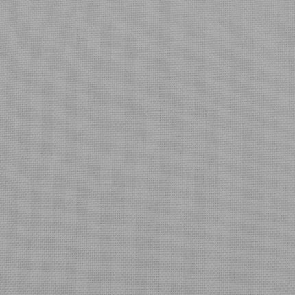 Footstool Light Gray 20.1"x16.1"x15.7" Fabric