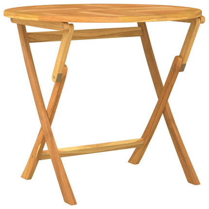 Garden Dining Set Natural Teak Solid Teak Wood 5 Piece Set