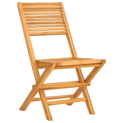 Garden Dining Set Natural Teak Solid Teak Wood 5 Piece Set