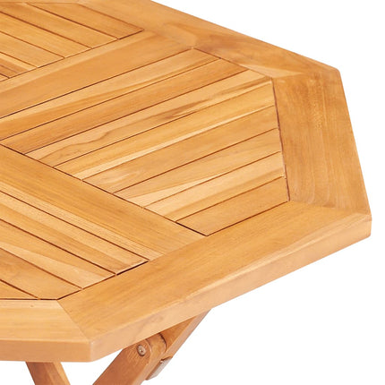 Garden Dining Set Natural Teak Solid Teak Wood 5 Piece Set