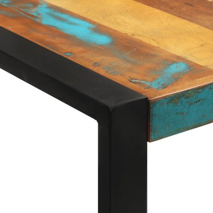Bar Table 55.1"x27.6"x43.3" Solid Wood Reclaimed