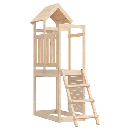 Outdoor Playset Natural wood Solid pine wood Large Durable