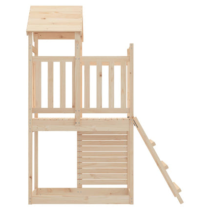 Outdoor Playset Natural wood Solid pine wood Large Durable