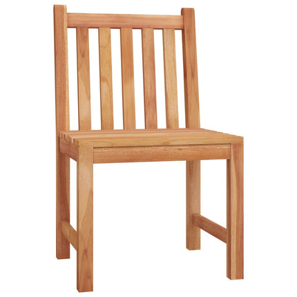 5 Piece Patio Dining Set Solid Wood Teak