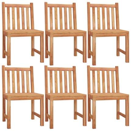 7 Piece Patio Dining Set Solid Wood Teak