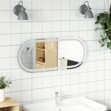 LED Bathroom Mirror 31.5"x13.8" Oval