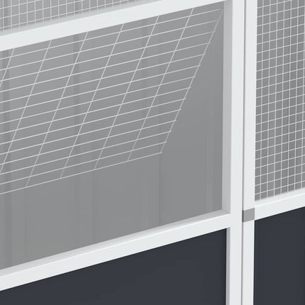Bird Cage Anthracite 45.3"x30.7"x78.7" Galvanized Steel
