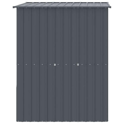 Dog House with Roof Anthracite 65"x60.2"x71.3" Galvanized Steel