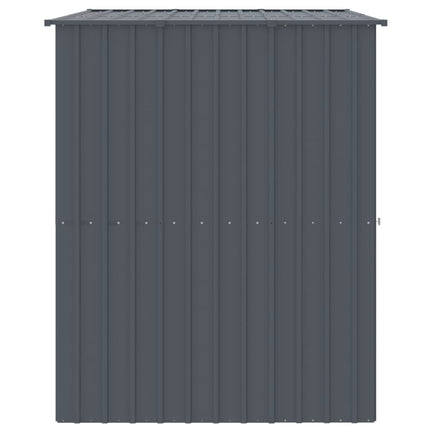 Dog House with Roof Anthracite 84.3"x60.2"x71.3" Galvanized Steel