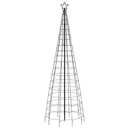 LED Christmas Tree with Spikes 570 LEDs Warm White 118.1