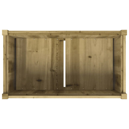 Garden Planter 35.4"x19.7"x27.6" Impregnated Wood Pine