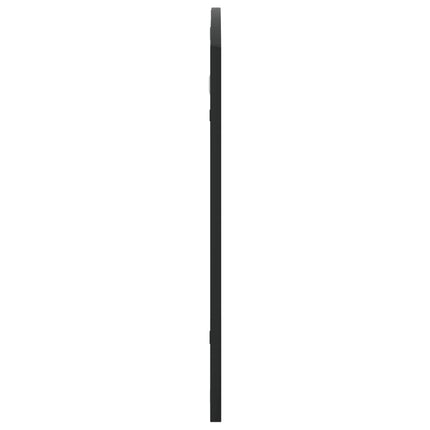 Wall Mirror Black 39.4"x23.6" Arch Iron