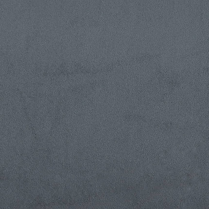 3-Seater Sofa Dark Gray 70.9" Velvet