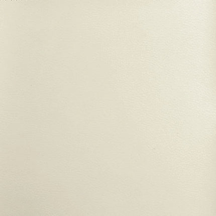 Recliner Chair Cream Faux Leather