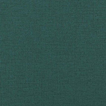 Bench with Backrest Dark Green 47.2"x24.4"x29.7" Fabric