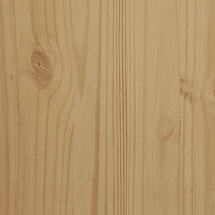 Chest of Drawers FLORO Wax Brown Solid Wood Pine