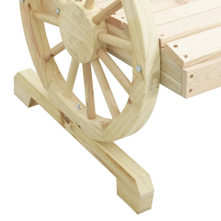 Patio Adirondack Chairs 4 pcs Solid Wood Fir
