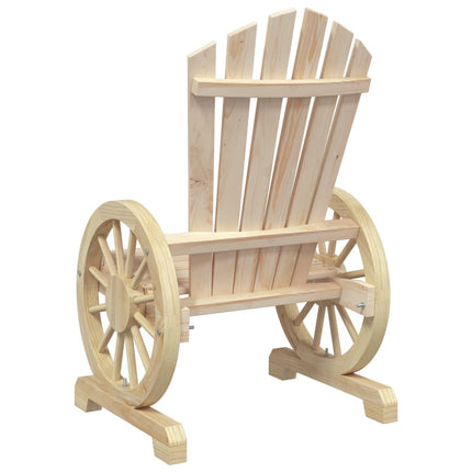 Patio Adirondack Chair Solid Wood Fir