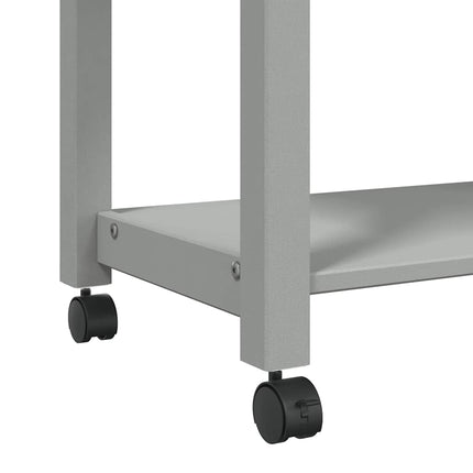 Kitchen Trolley MONZA 23.6"x15.7"x34.8" Solid Wood Pine