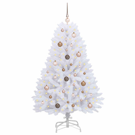 Artificial Christmas Tree White 31.50 x 31.50 x 59.06 in