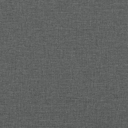 2 Piece Sofa Set Dark Gray Fabric