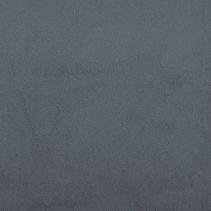 3 Piece Sofa Set Dark Gray Velvet