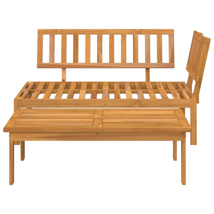 Patio Pallet Sofa Set 2 pcs Solid Wood Acacia