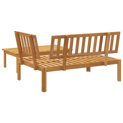 Patio Pallet Sofa Set 2 pcs Solid Wood Acacia