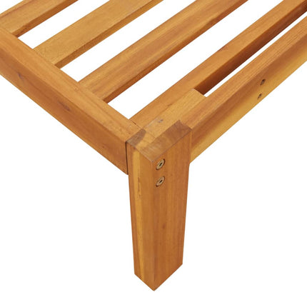 Patio Pallet Sofa Set 2 pcs Solid Wood Acacia
