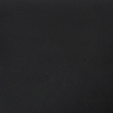 Bed Frame "Dover" Black 59.8"x79.9" Faux Leather