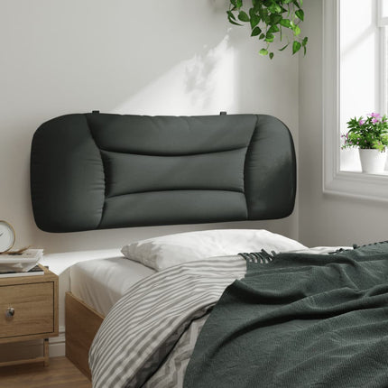Headboard Cushion "Hvar" Dark Gray 39.4" Fabric